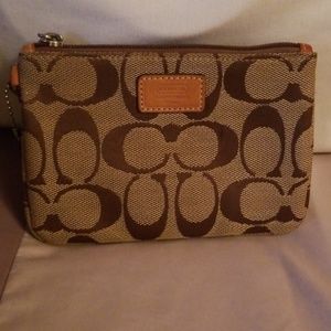 Coach wristlet